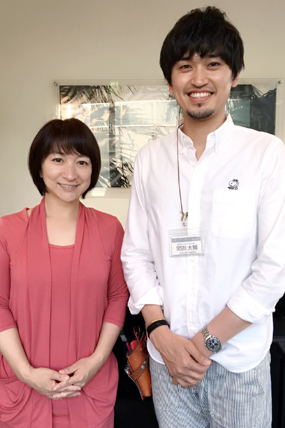 二村千津子さんがご来店