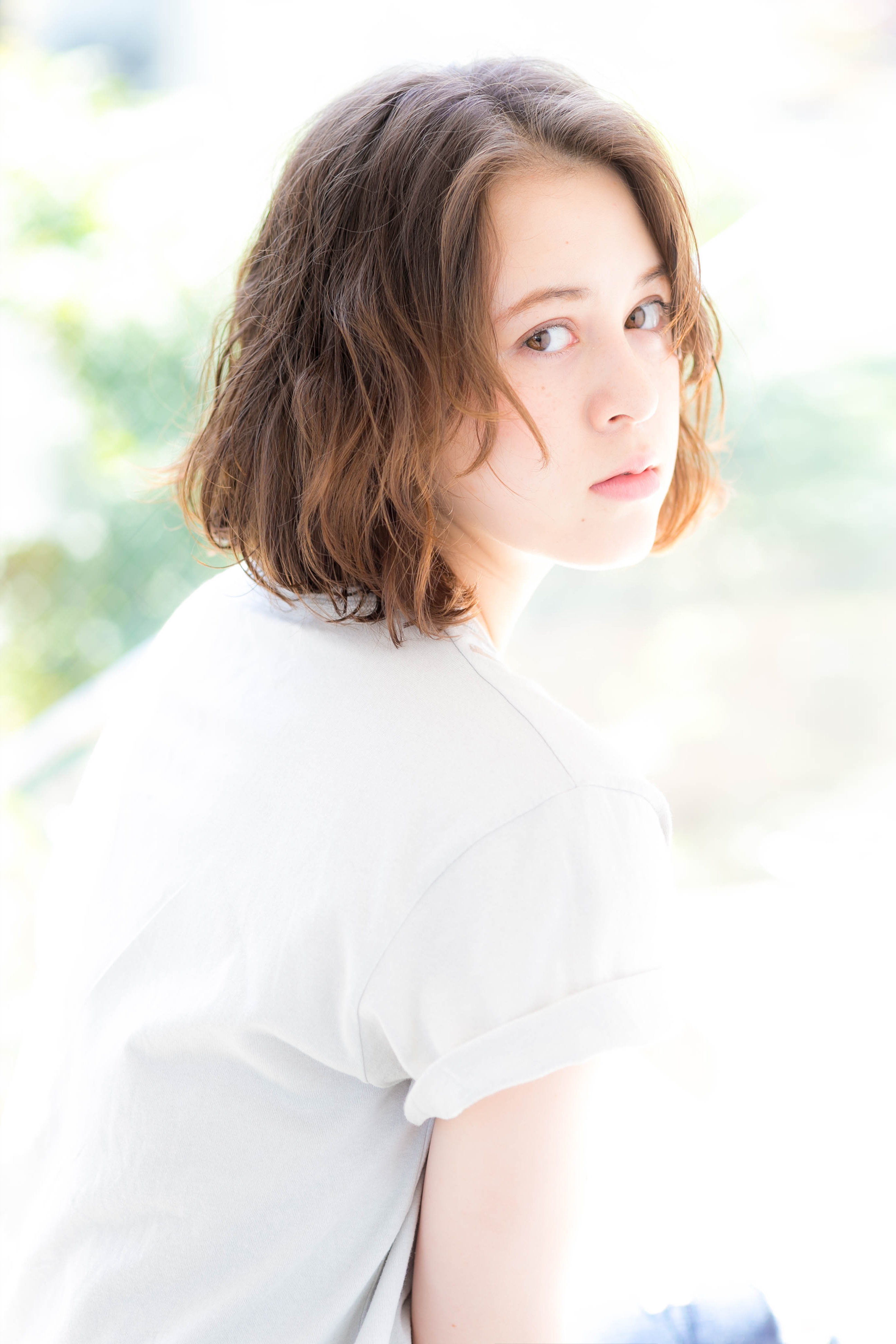 外国人風ほつれウェーブ