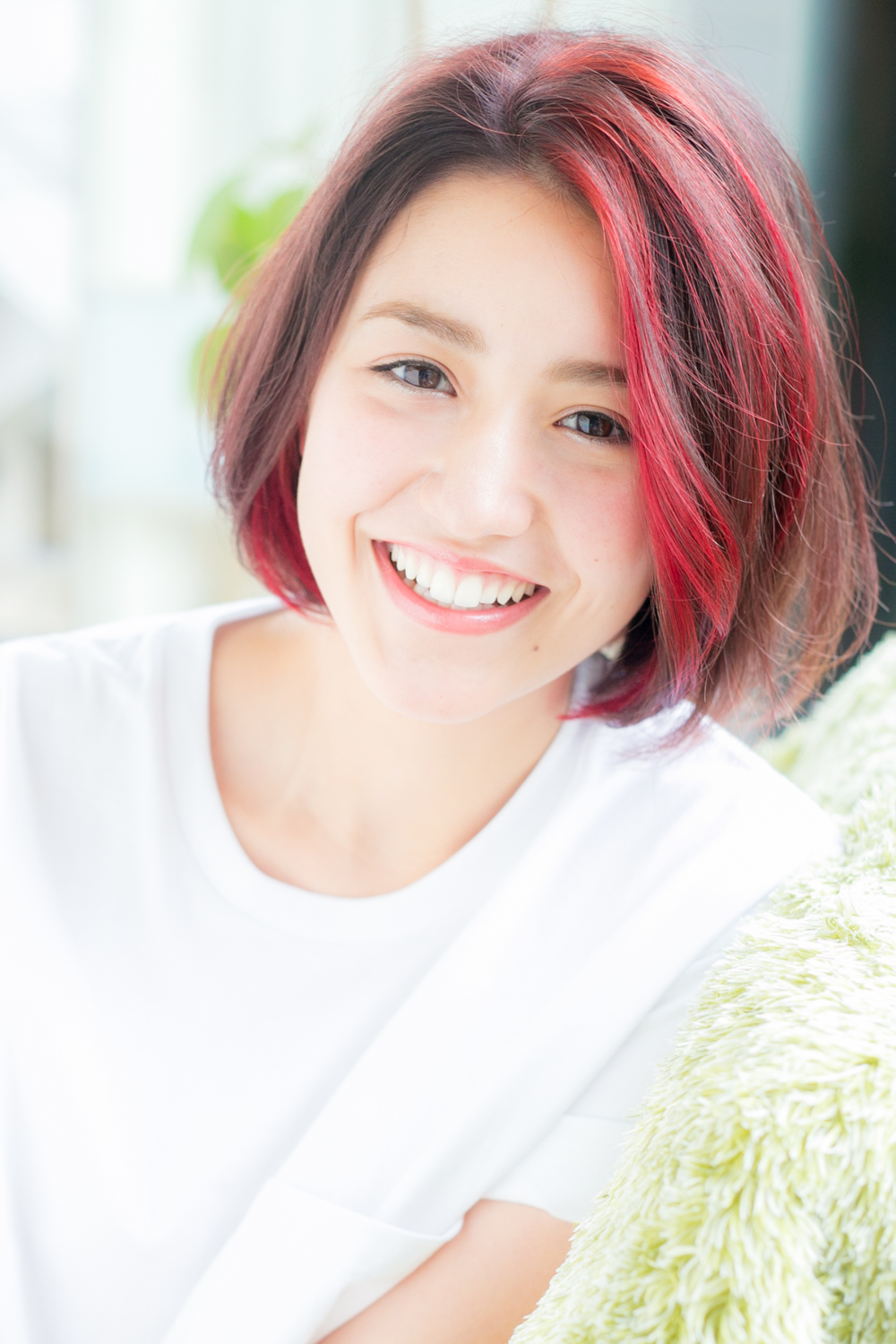 シンプルストレートボブ