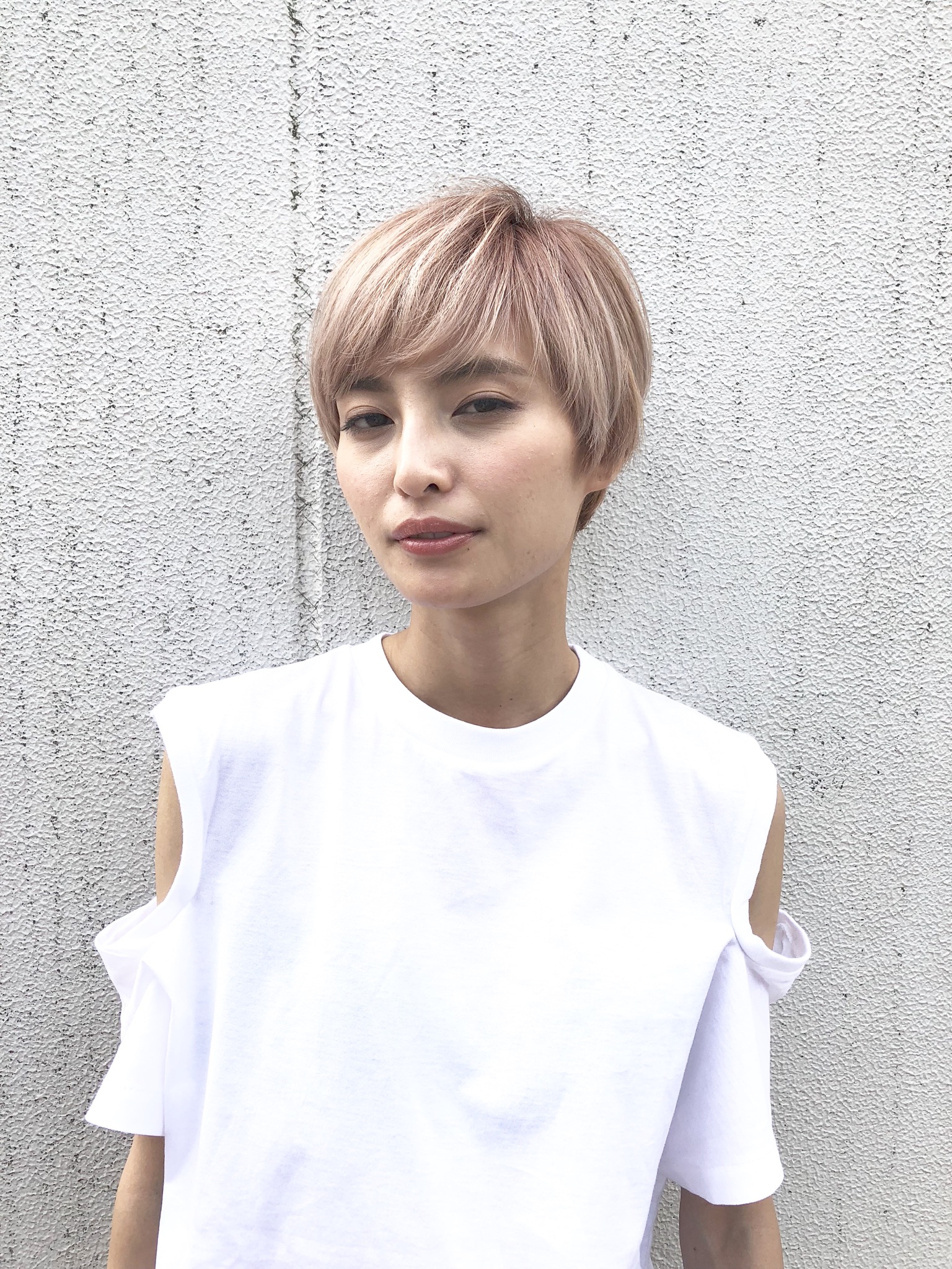 髪の毛 ショート カラー