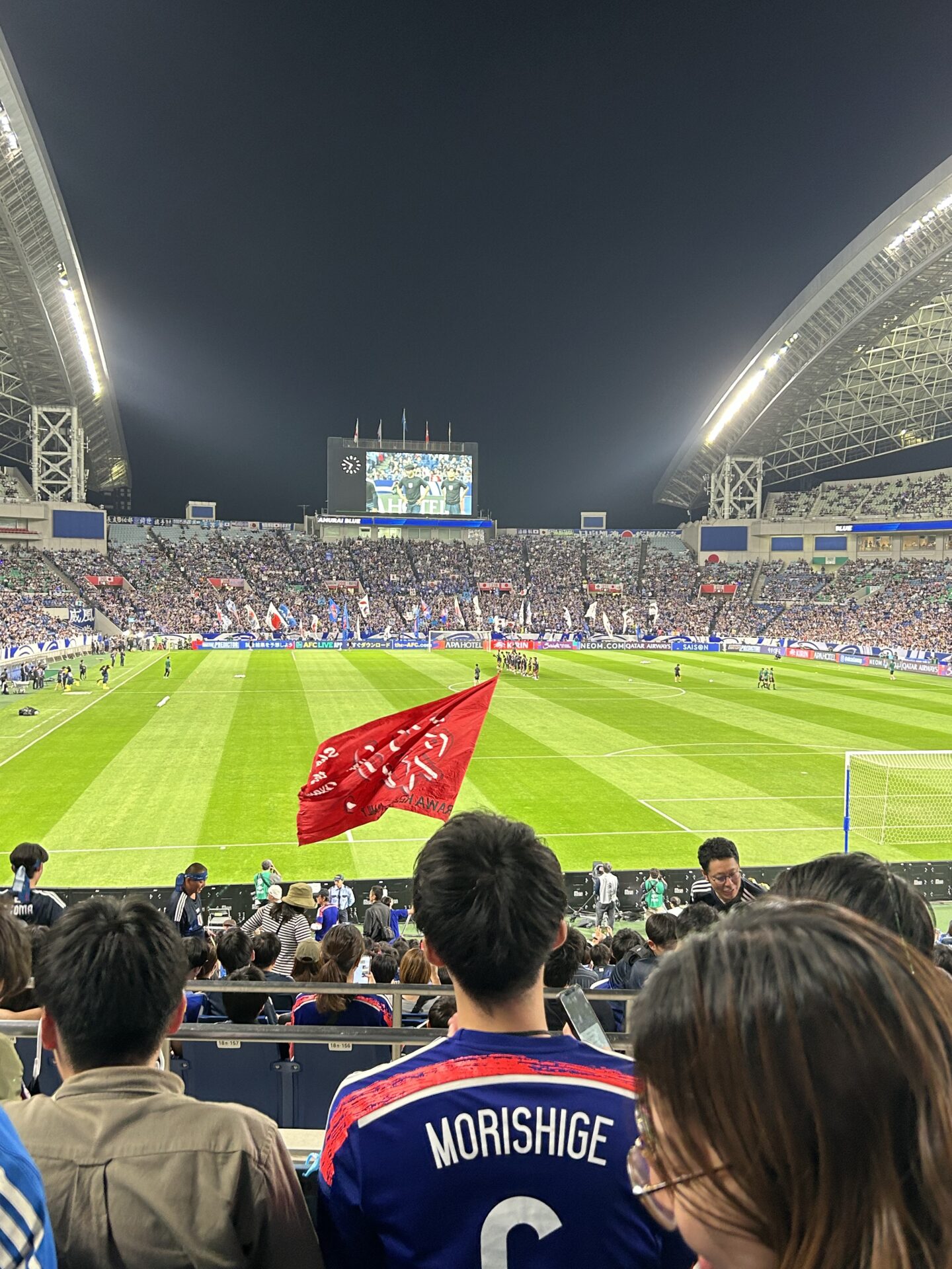 サッカー　ワールドカップ予選！