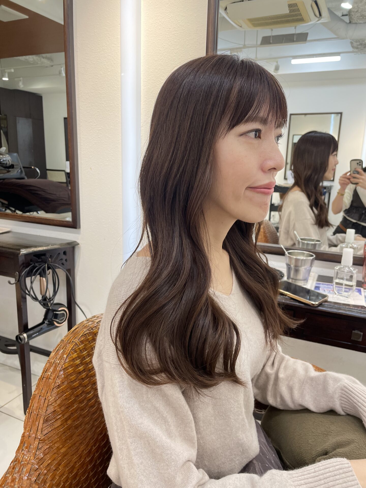 イルミナカラーで秋色に