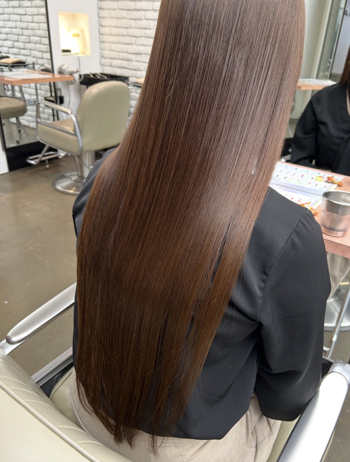 髪質改善ストレート