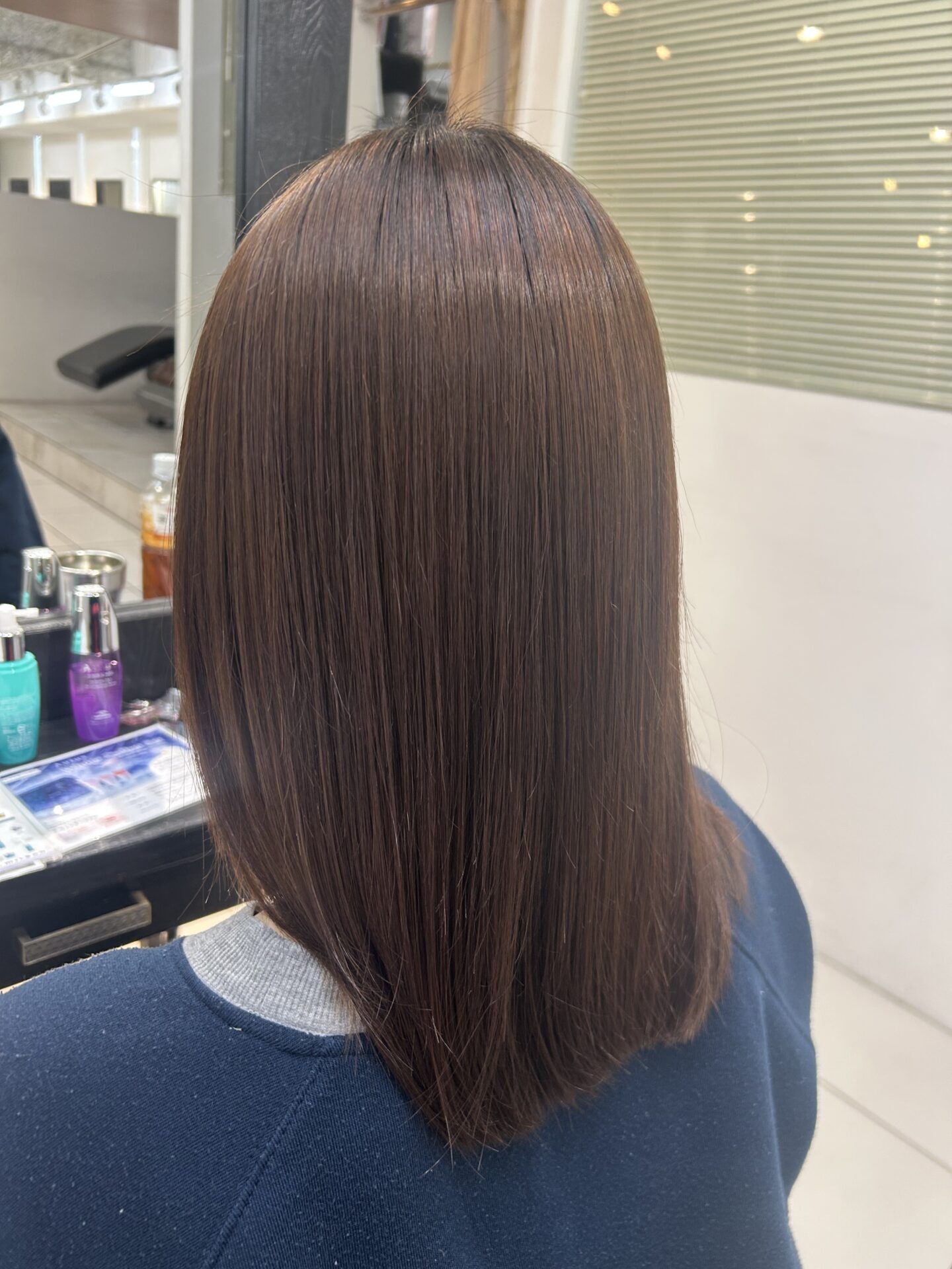 髪質改善ストレート