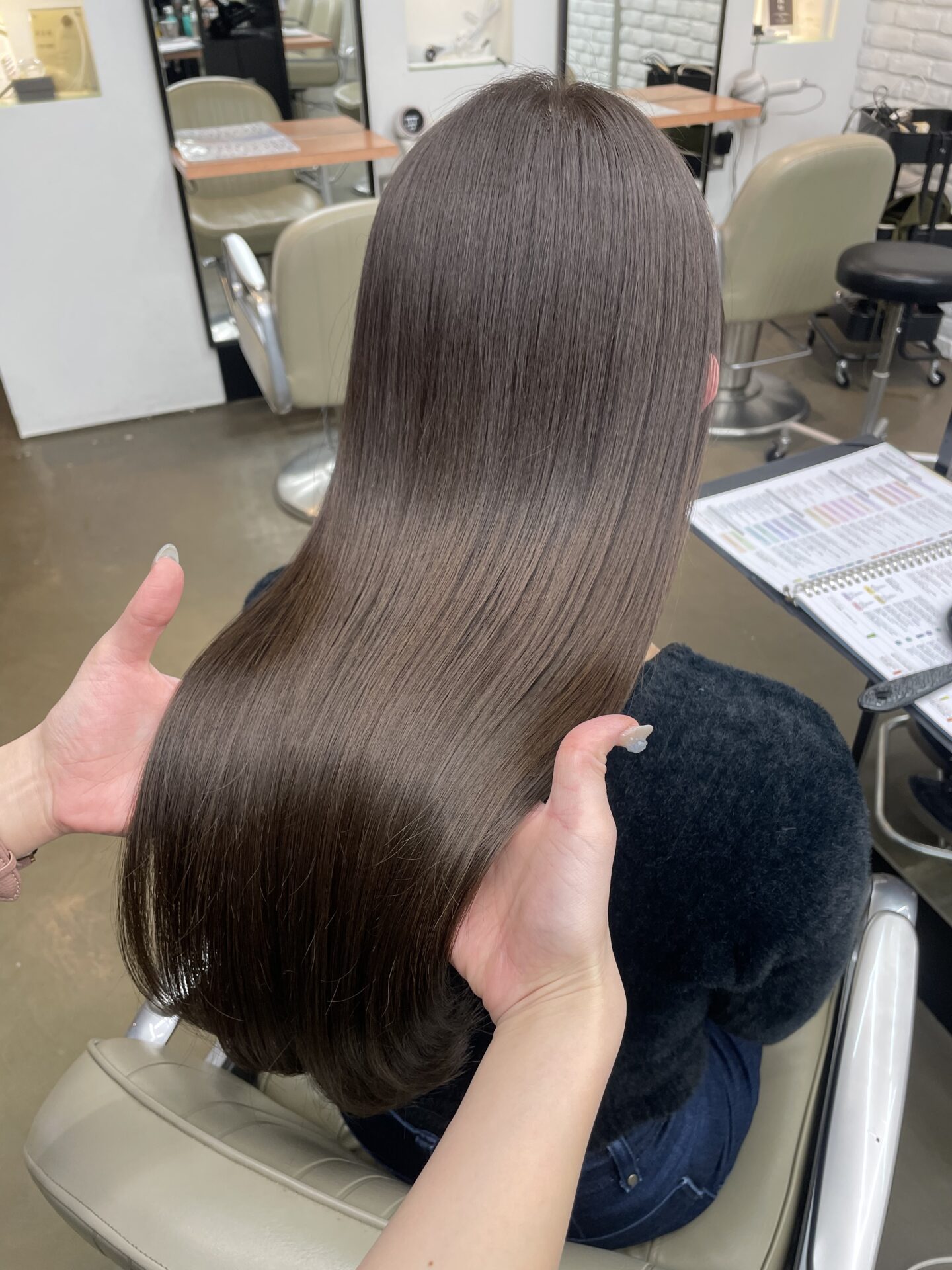 冬のパサつきから潤い髪へ