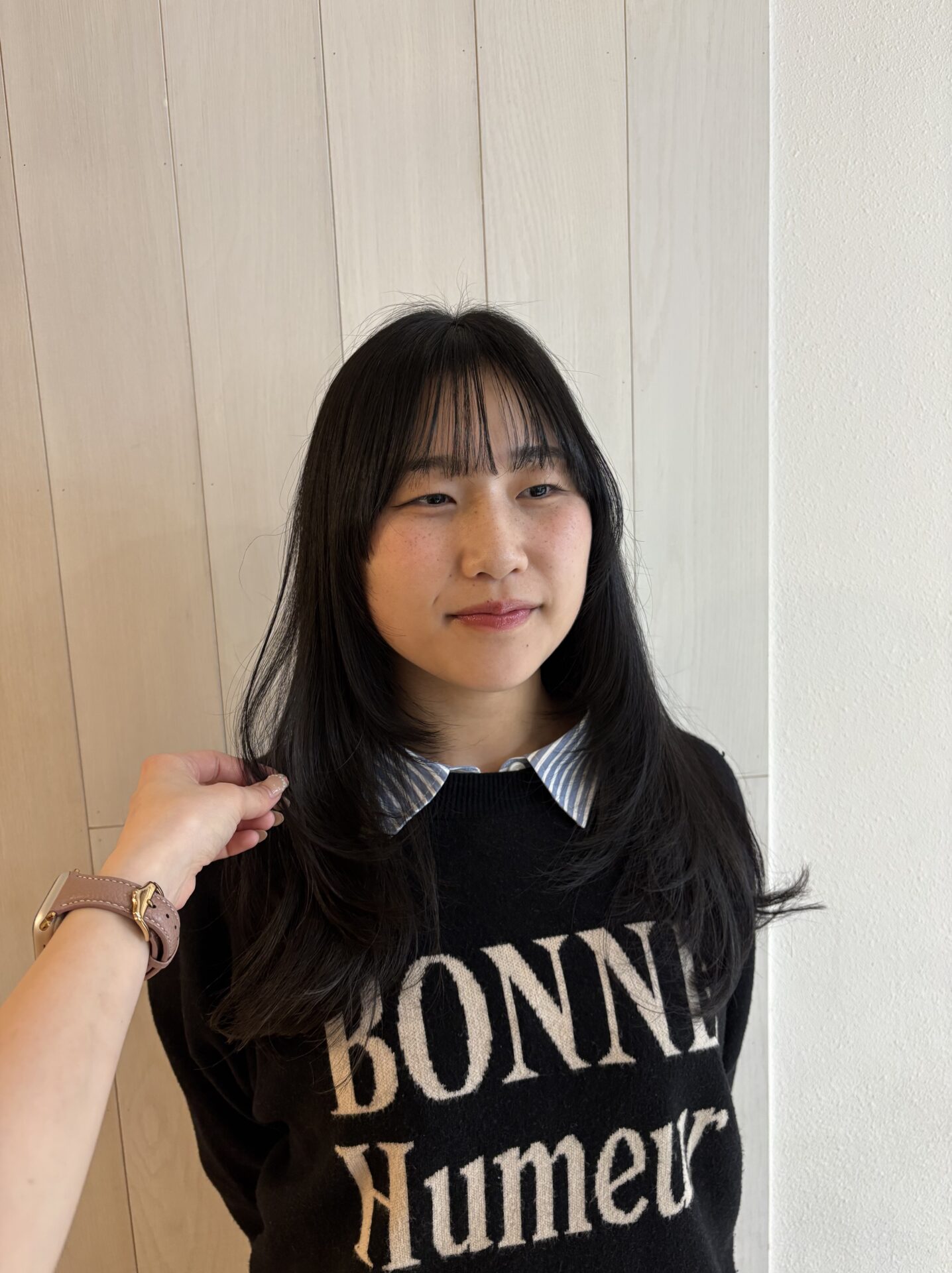 インナーカラー終了