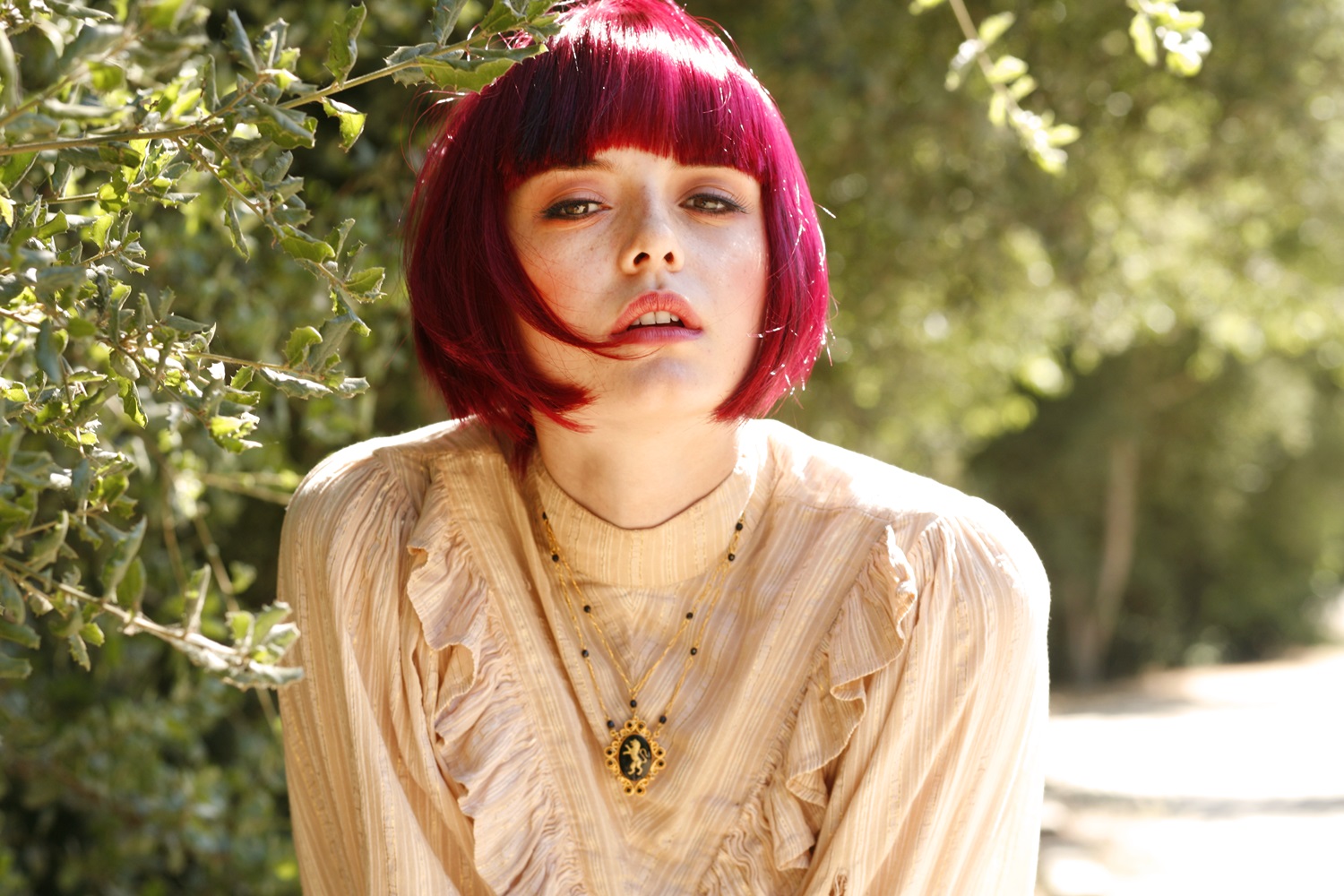 伸びても綺麗に