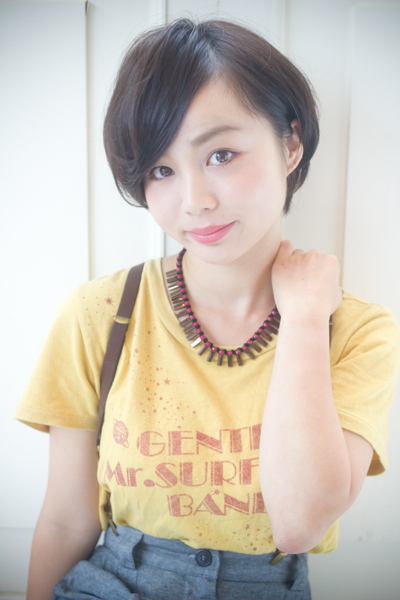 耳かけショートボブ！