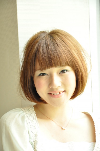 シンプルの中にこだわりがたくさん詰まったボブ。