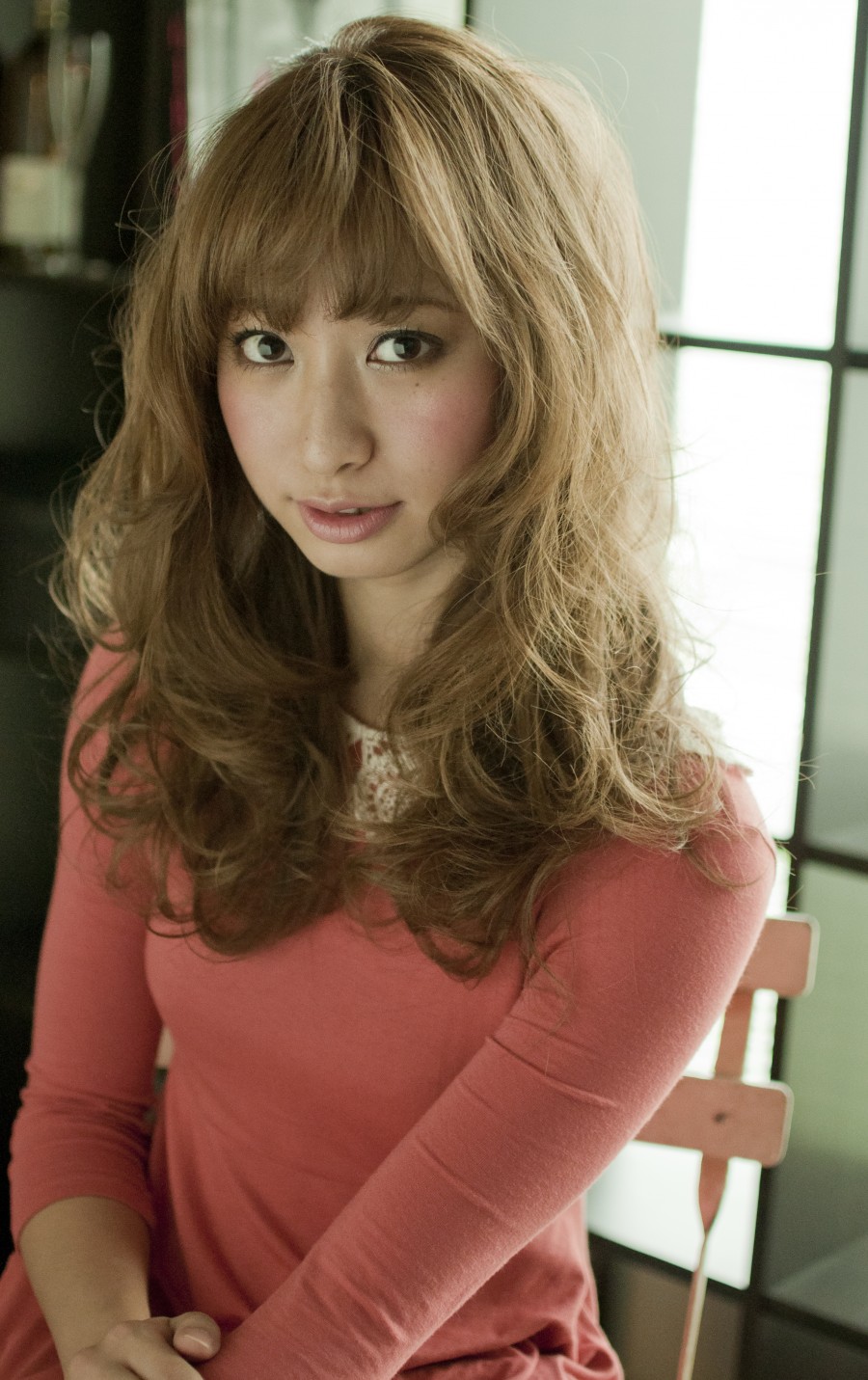 外国人風ウェーブヘアの『ふんわりやわらか』愛されセミロング☆ - メイン