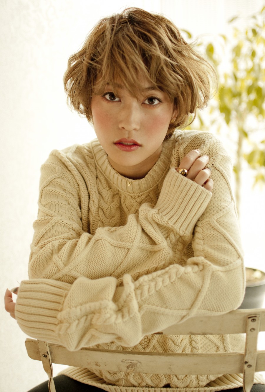 『外国人風』×『ラフウェーブ』☆マニッシュラフショート☆ - メイン