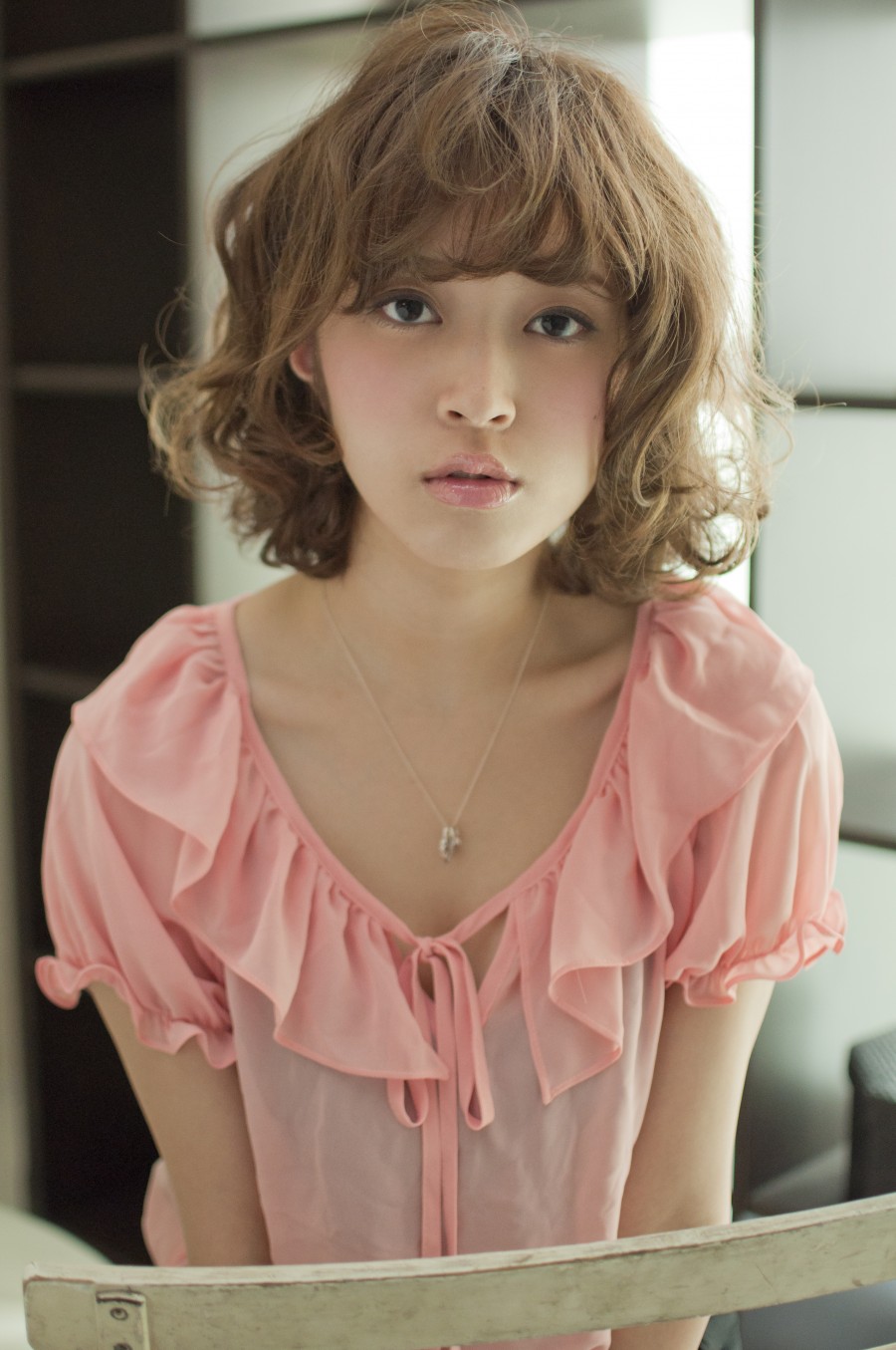 『ガーリー』×『ホワイトベージュ』☆外国人風☆ベールウェーブ - メイン