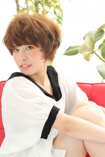 ふんわりフォルムのマシュマロボブで印象アップ