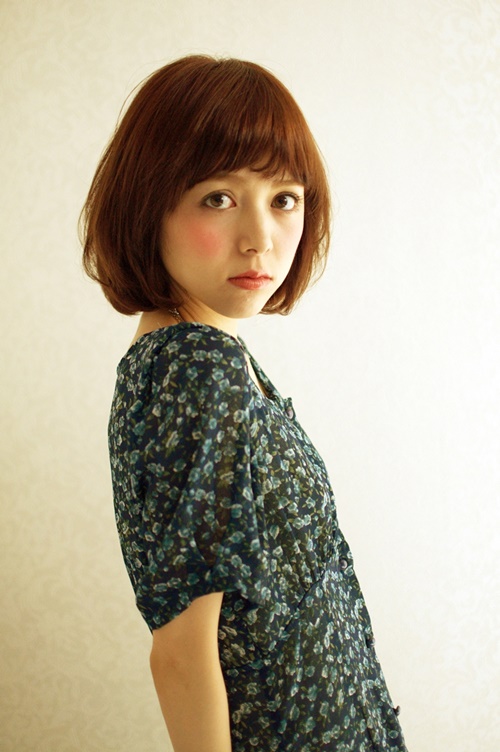 外国人風ジュエリーボブ