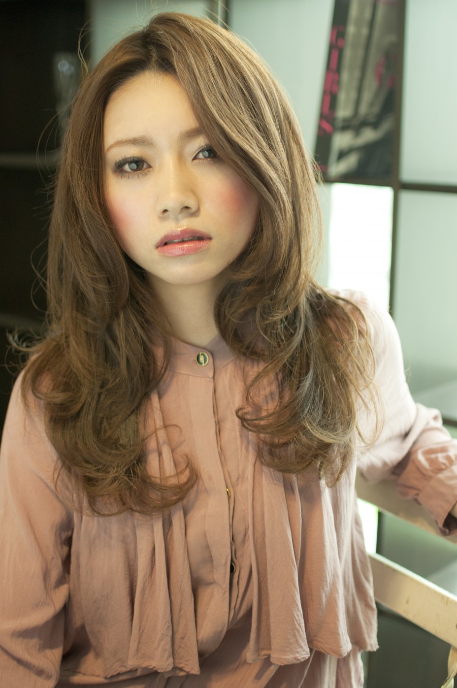 『ゆるシンプル』☆“女度UP”な-無造作セミロング♪ - メイン