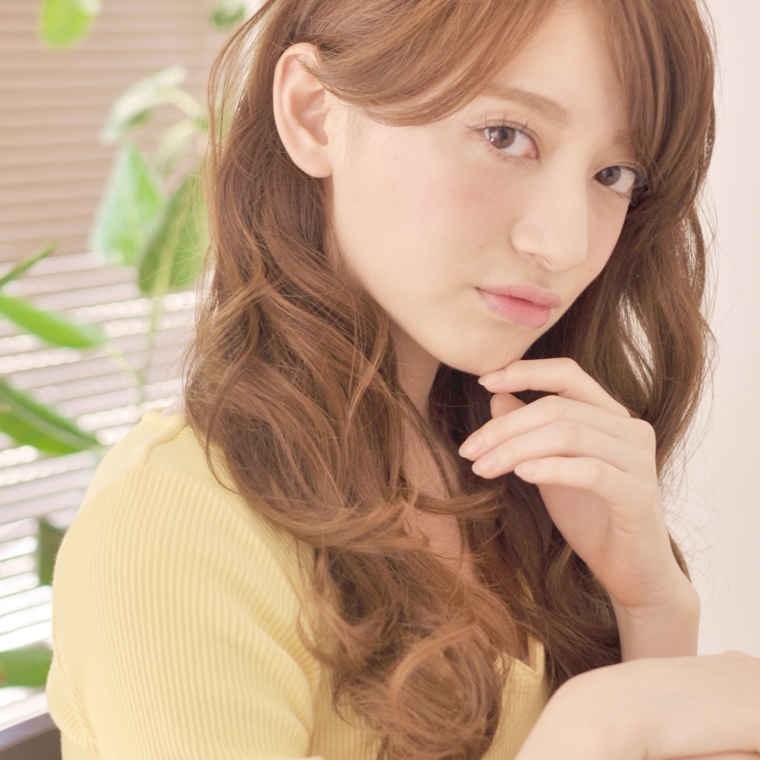 男女共に人気♪ゆるふわ愛されニュアンスロング☆アッシュベージュ☆