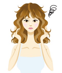 梅雨による髪と地肌の変化