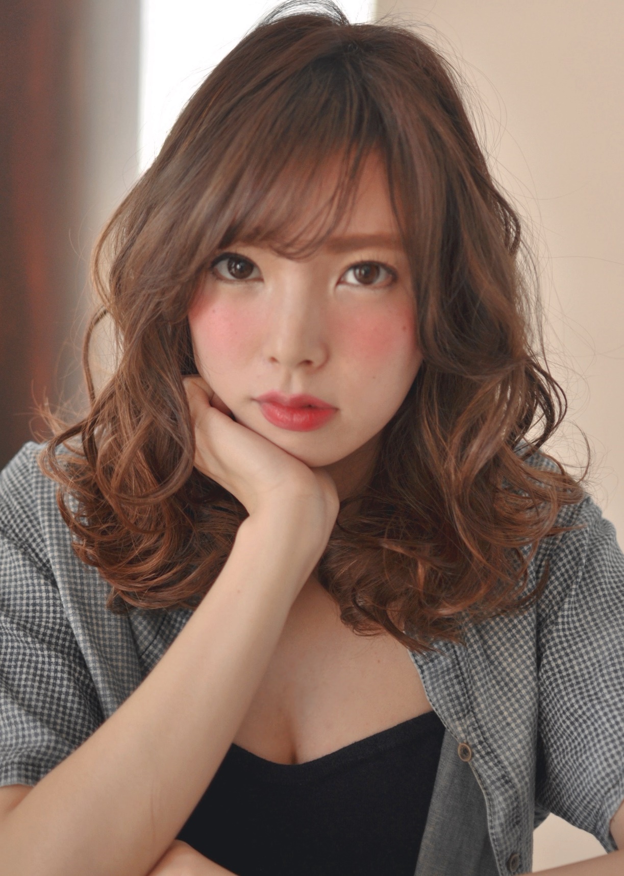 外国人風☆リラクシーセミディ☆イノセントカラー - メイン