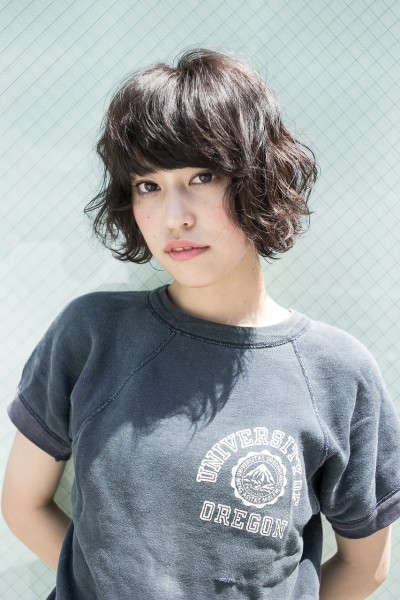 くせ毛風クラシカルボブ