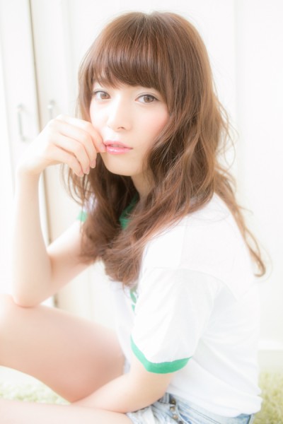 愛され艶髪セミロング