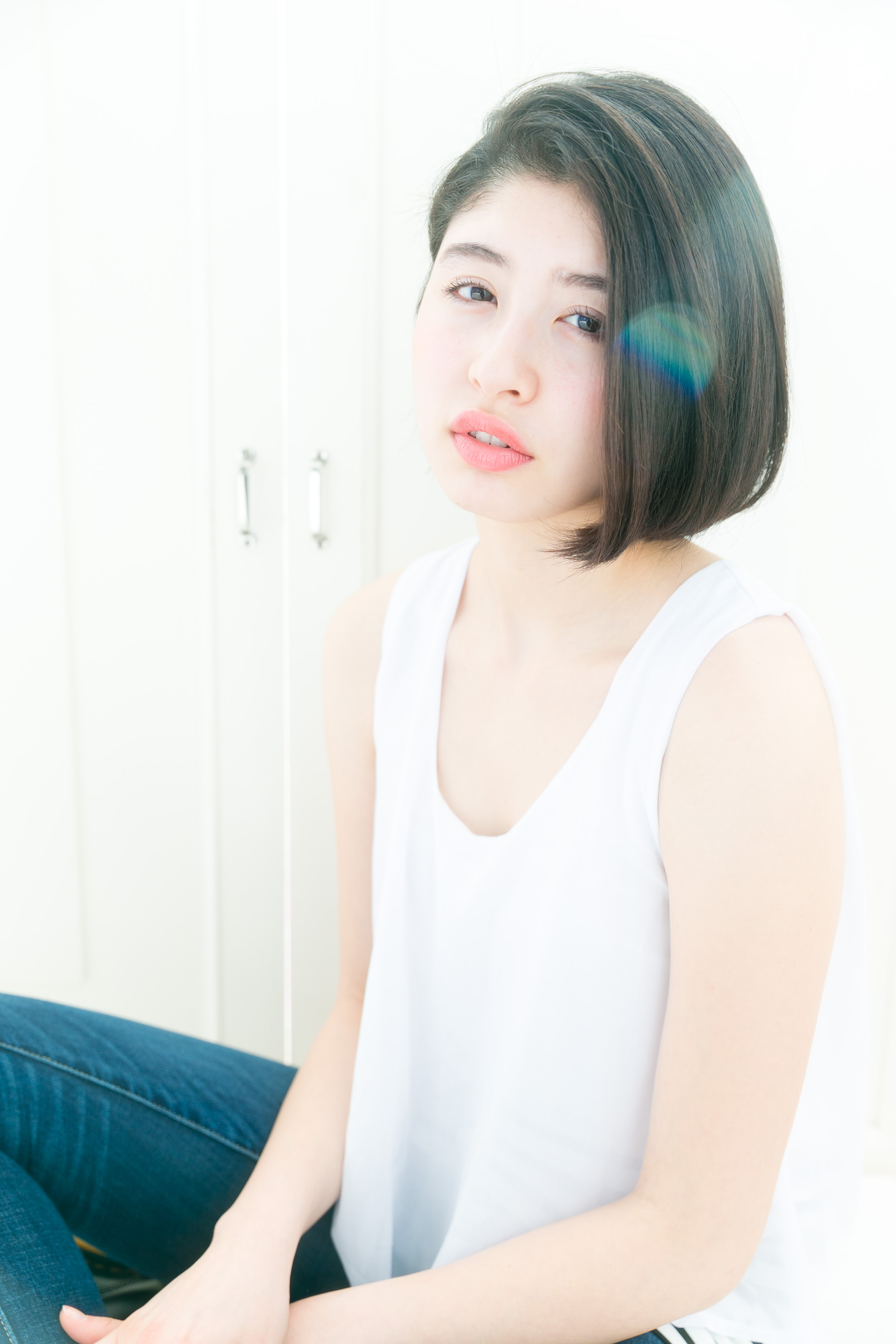 シンプルシャイニーボブ