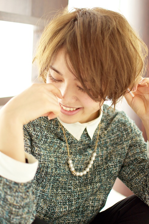 大人ショートボブは適度な艶とふわっと感が決め手！！ - メイン