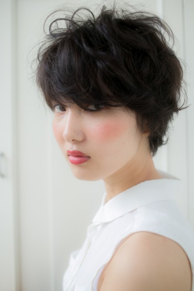 毛束感×空気感がカッコイイ　オシャレ　ショートスタイル