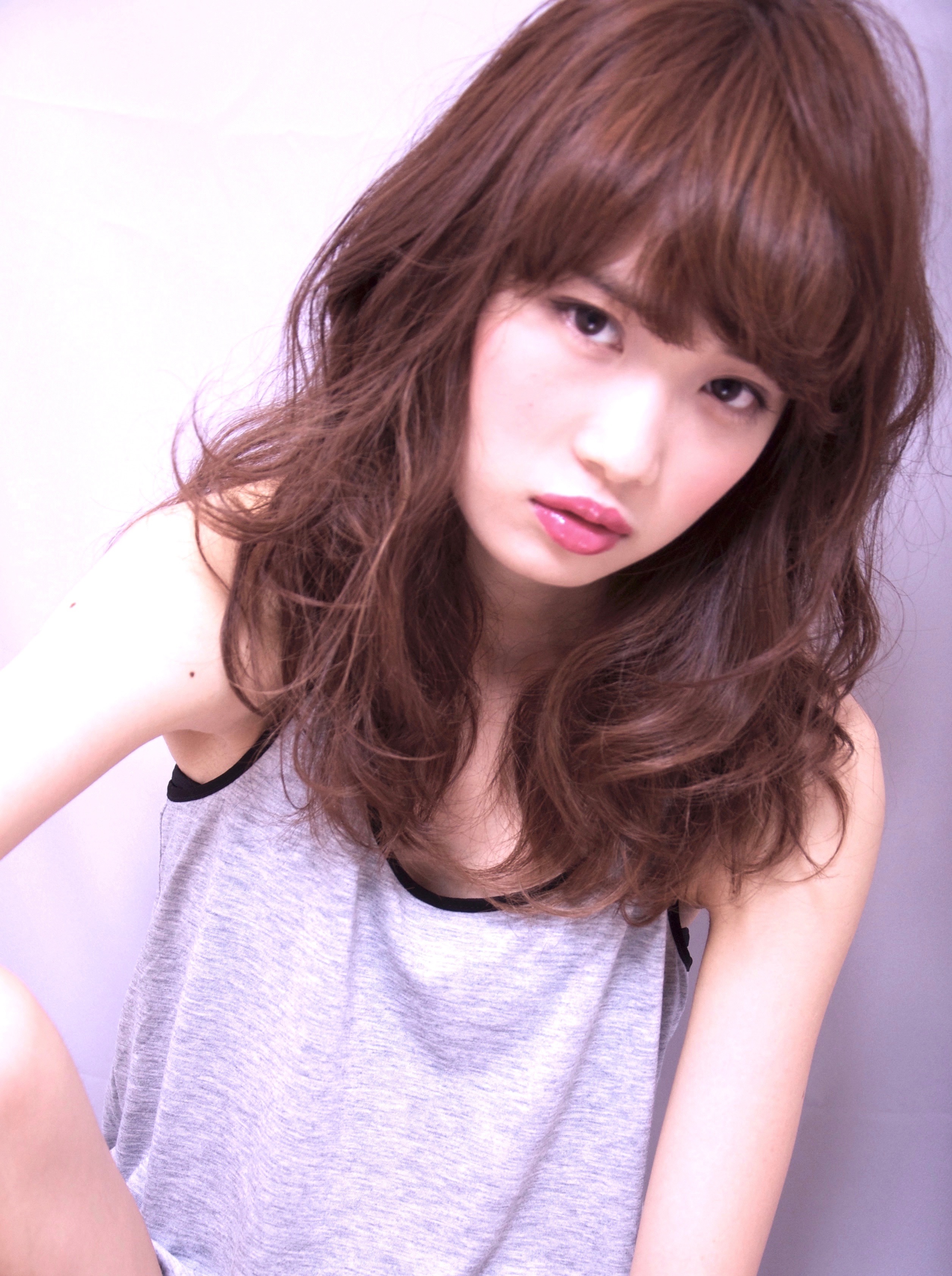 『色気と艶髪』×『 アッシュ バイオレット』