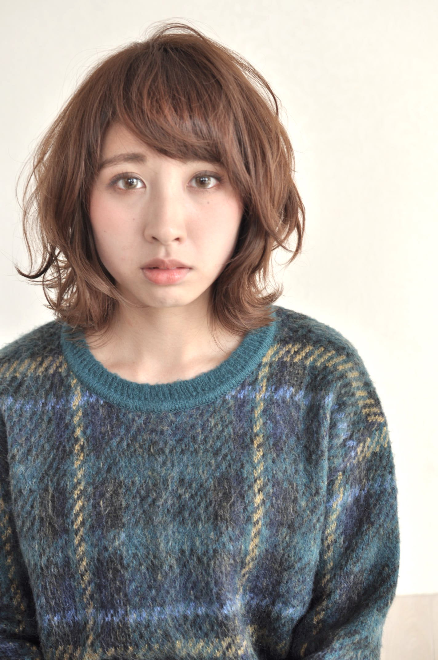 『ニュアンスカールミデュアム』×『 グレージュ カラー』