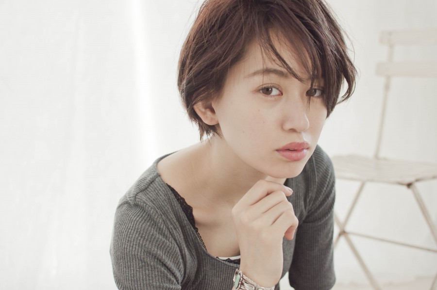 ジェンダーレスな外国人風ラフモダンショート♪