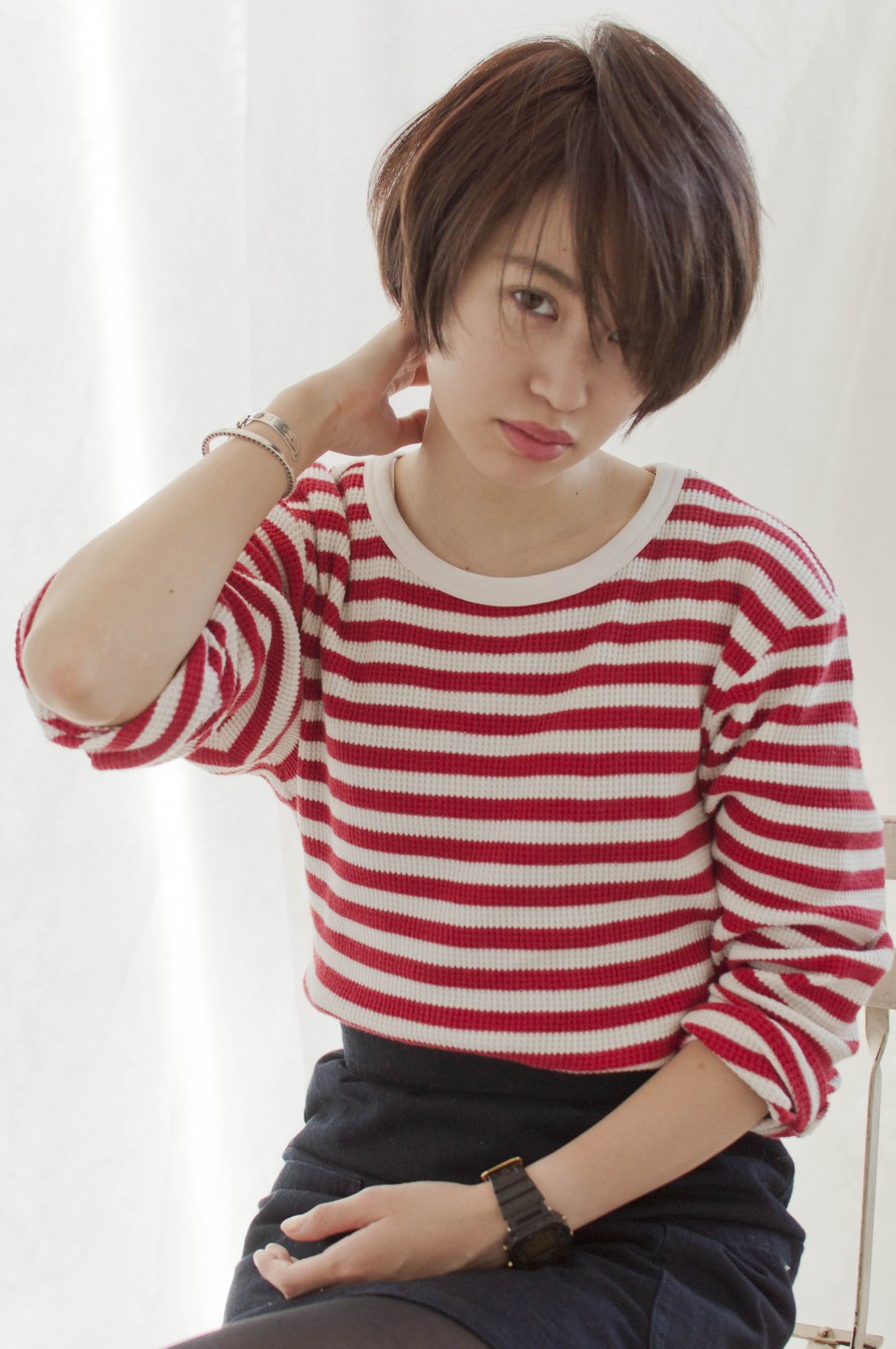 簡単スタイリングでおしゃれに決まるヘルシーショートボブ♪ - メイン