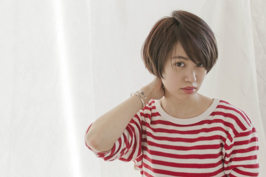 簡単スタイリングでおしゃれに決まるヘルシーショートボブ♪