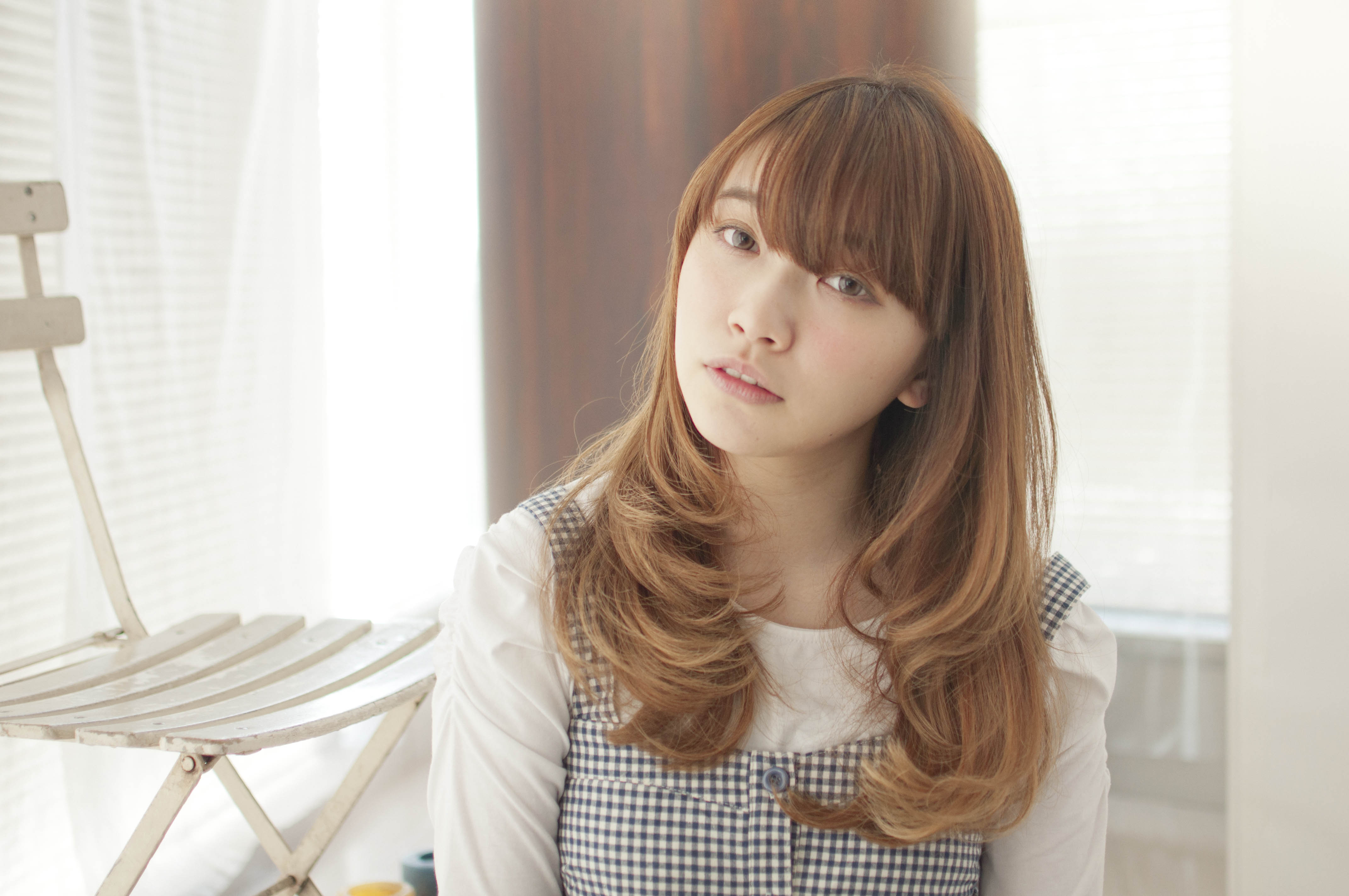 人形のような可愛さとナチュラルさをＭＩＸした外国人風ロング♪