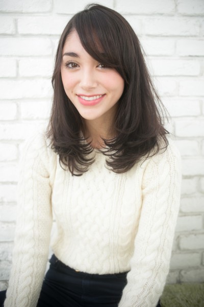 毛先ワンカールのエアリーロング☆