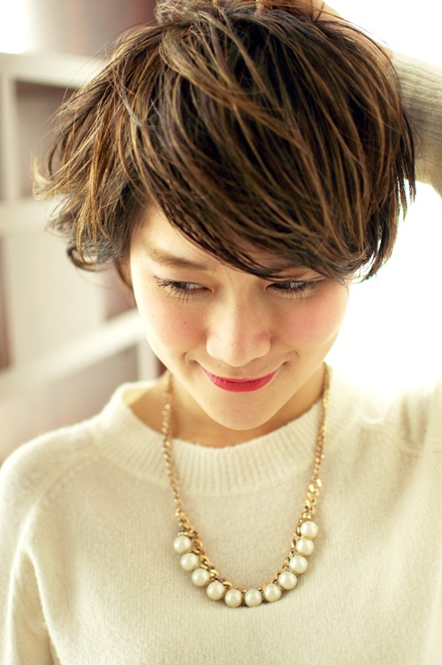 セミウェットな質感がおしゃれなカジュアルショート！！ - メイン