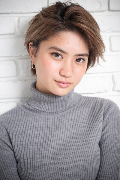 色気漂うクールボブ