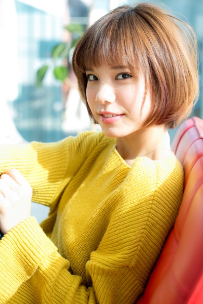 誰にでも似合わせられるフェミニンボブ