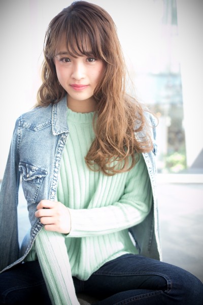 ☆グラデーションカラーが引き立つ外国人風ウェーブ☆