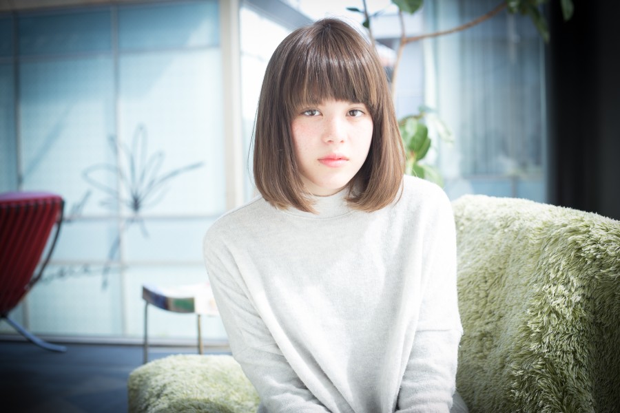 重く見えない重めのロブ♪