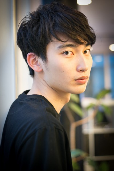 【men’s】束感カジュアルショート