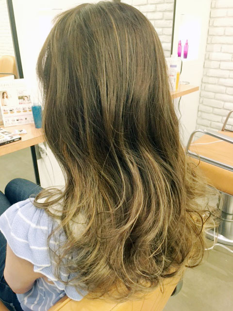 『ダメージレスカラー』×『キョッシュ』＝外国人風♪