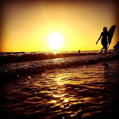 サーフィンと仕事