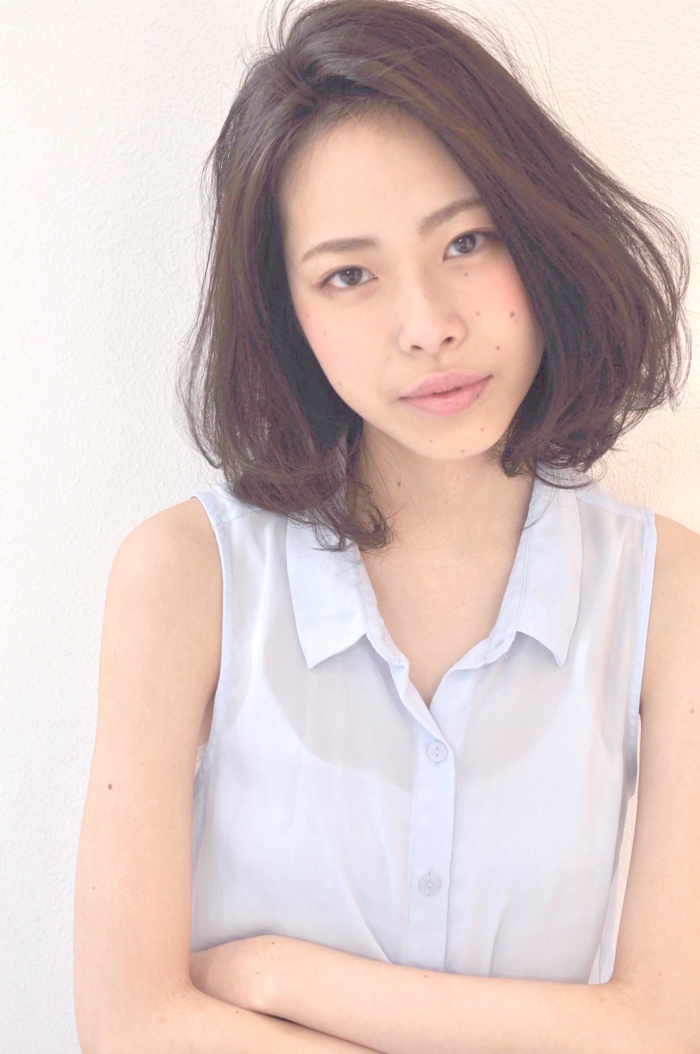 大人ボブ×ナチュラルブラウン