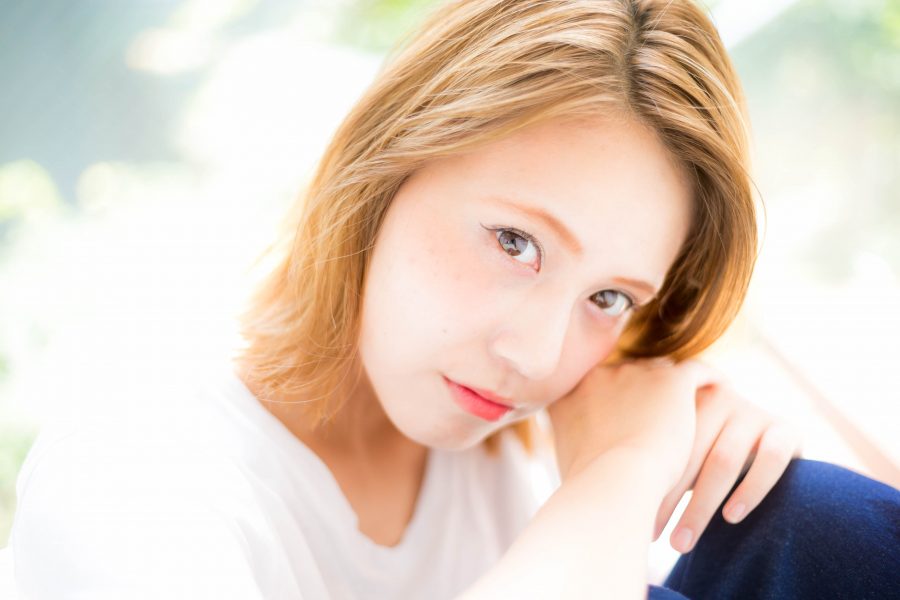 ハてもかわいい切りっぱなしボブ♪