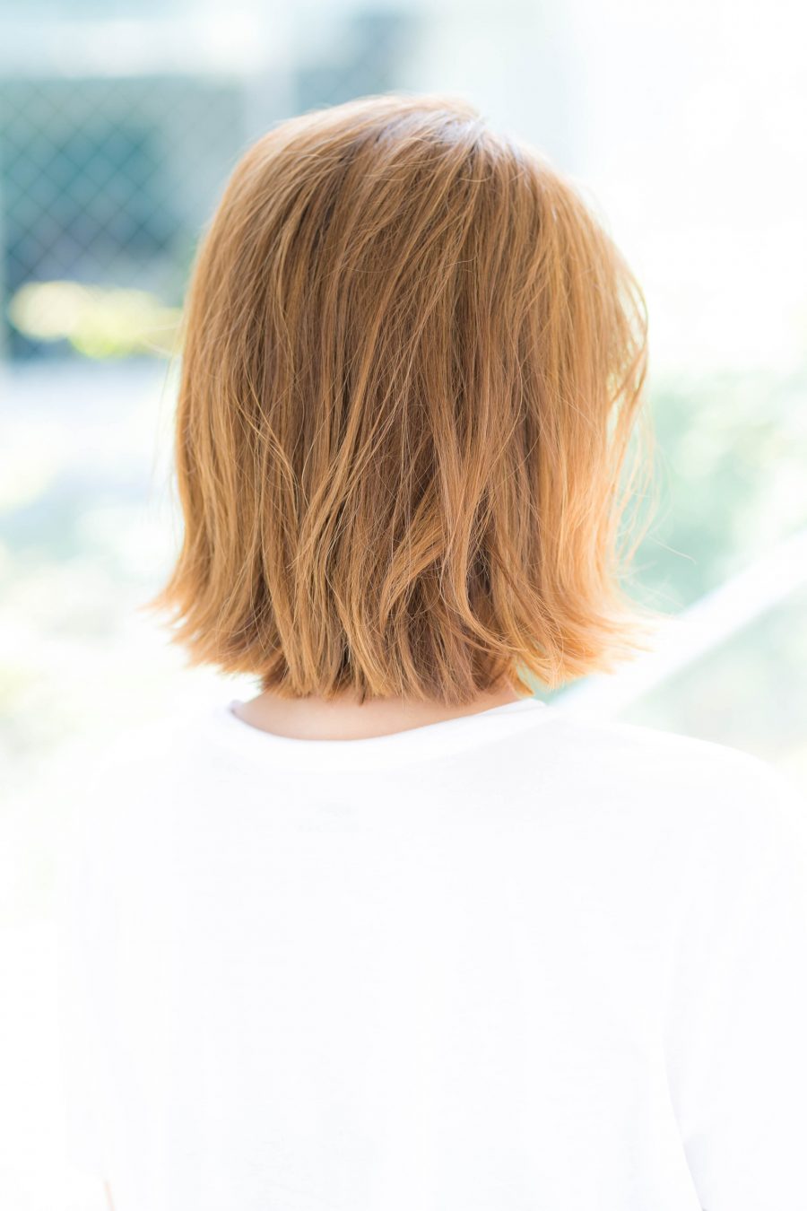 ハネてもかわいい切りっぱなしボブ♪