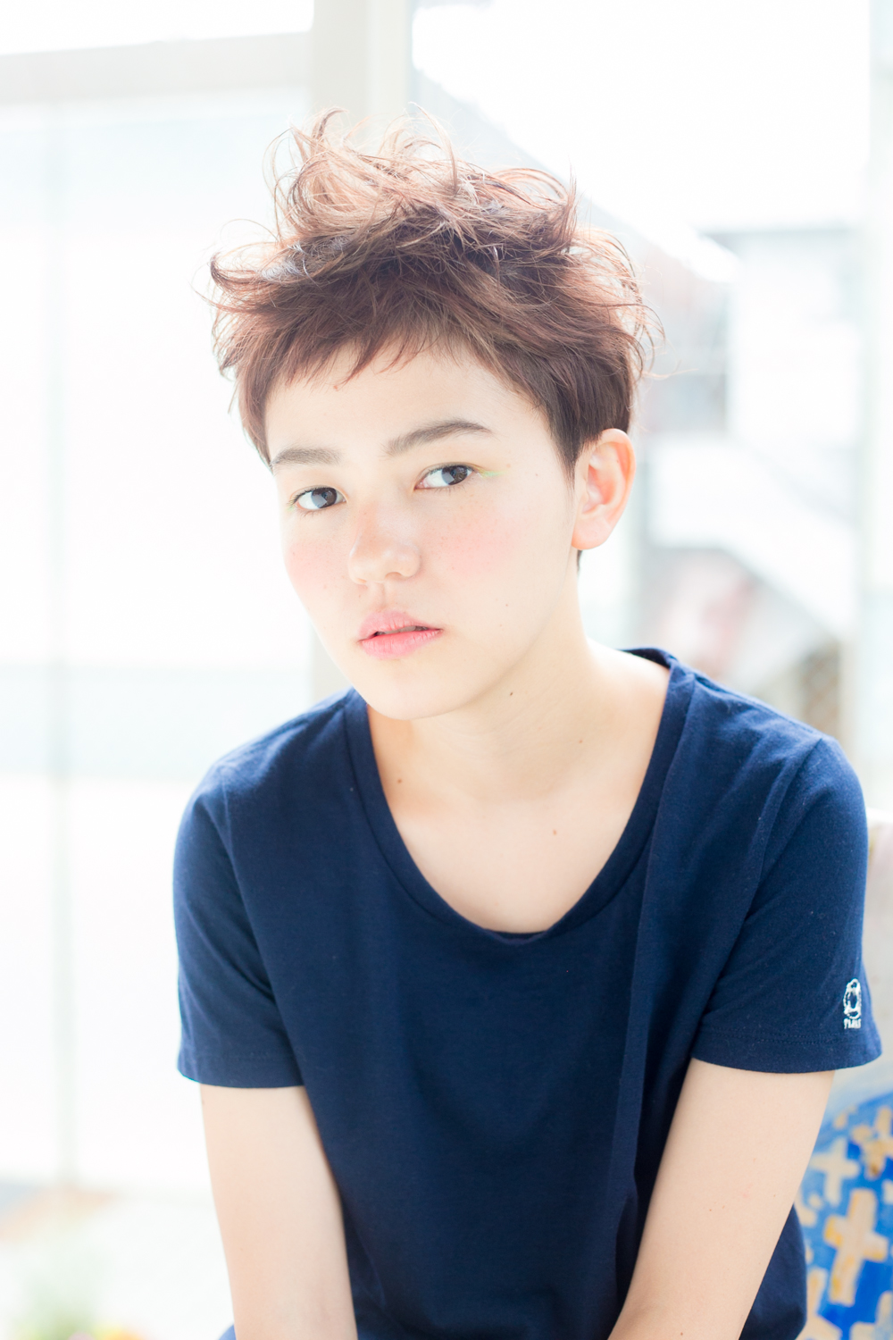 ボーイッシュショート×柔らかい束感