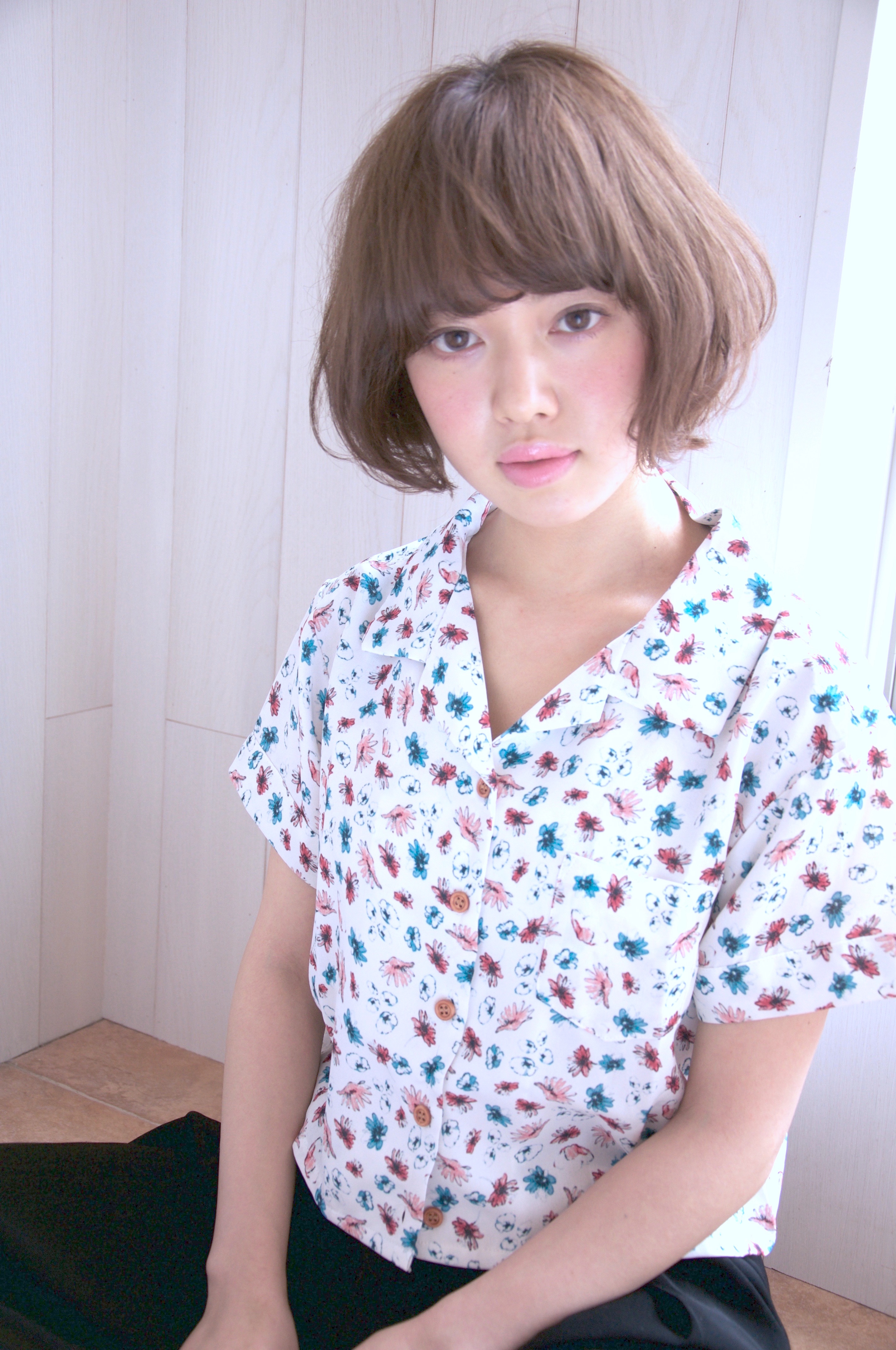 マチルダボブ×ハニーブラウン