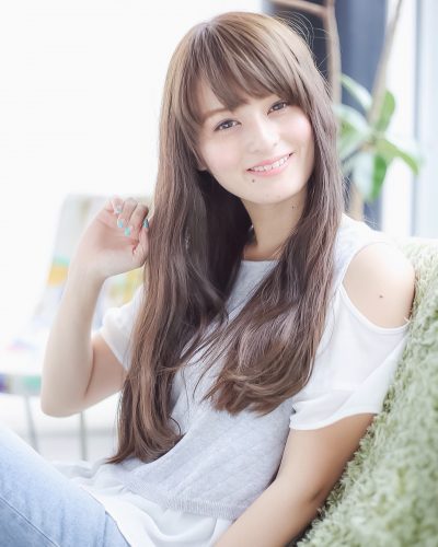 ルーズなうねりが大人っぽい　ヘルシーロング