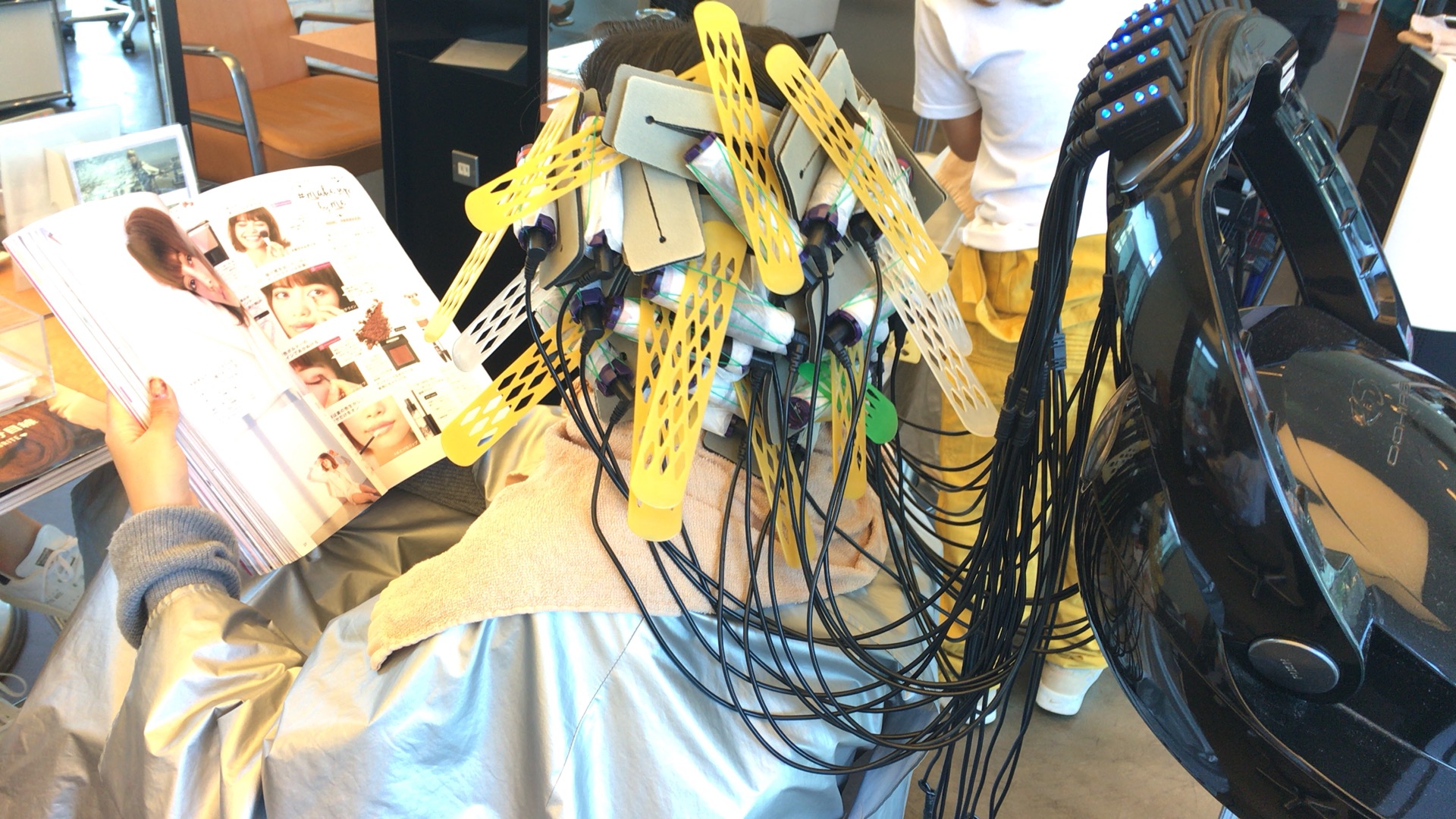 デジタルパーマの仕上げ方