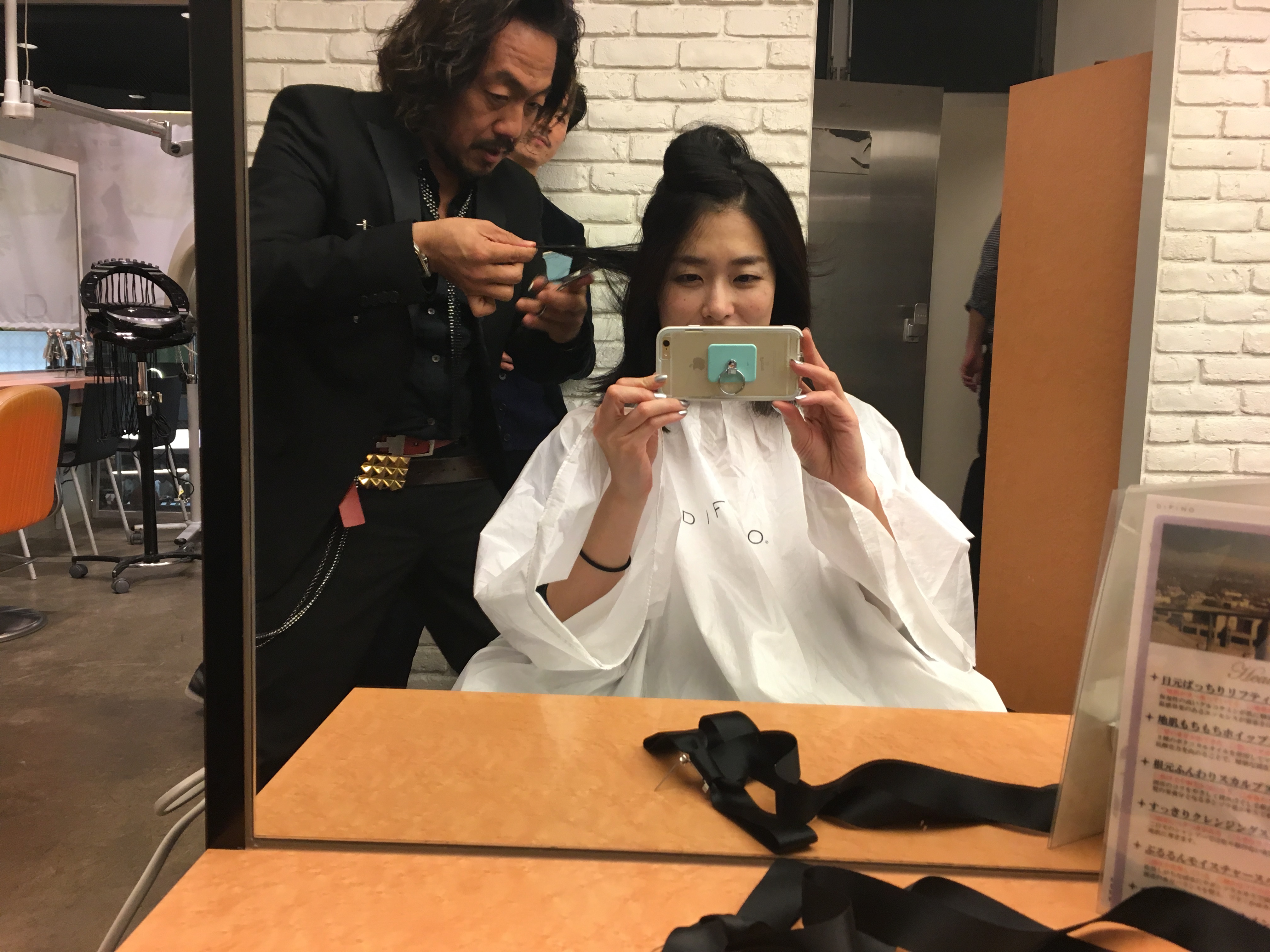 2016年ラストカットしてもらいました♪